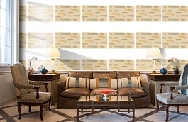 Обои 2004-3 фото в интерьере кабинета превью