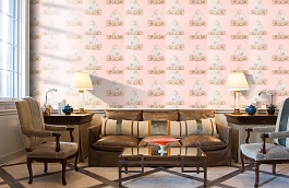 Обои 4909-3 фото в интерьере кабинета превью