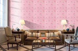 Обои 4911-1 фото в интерьере кабинета превью