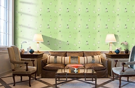 Обои 4915-4 фото в интерьере кабинета превью