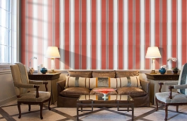 Обои 4950-1 фото в интерьере кабинета превью