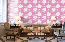 Обои 5279-5 фото в интерьере кабинета превью