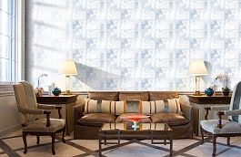 Обои 5348-6 фото в интерьере кабинета превью