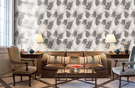 Обои 5398-2 фото в интерьере кабинета превью