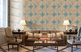 Обои MW30002 фото в интерьере кабинета превью