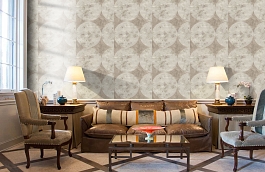 Обои MW30008 фото в интерьере кабинета превью