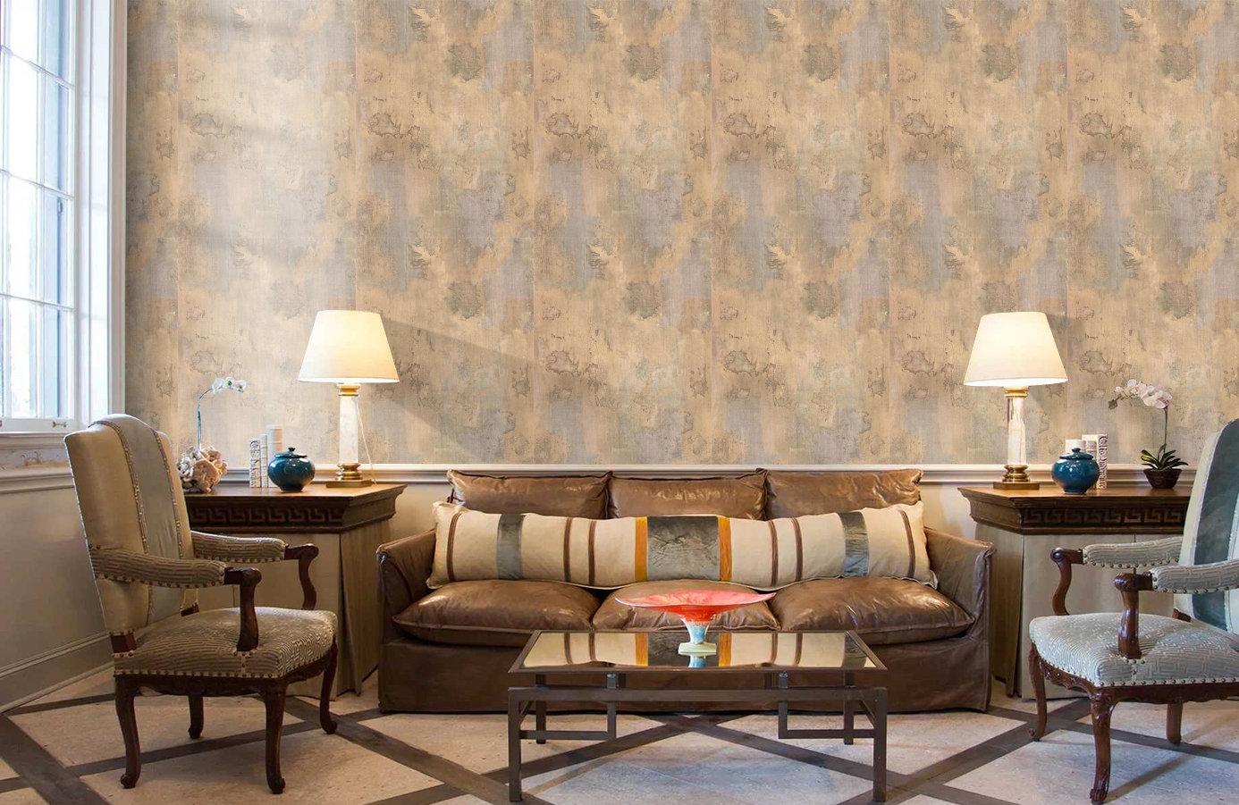 Обои МТ81802 фото в интерьере кабинета Обои МТ81802 фото в интерьере кабинета