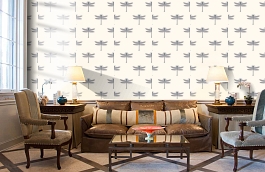 Обои ТА20300 фото в интерьере кабинета превью