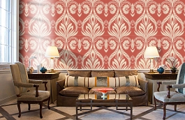 Обои ТА21001 фото в интерьере кабинета превью