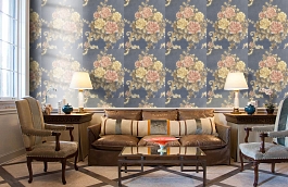 Обои EL22004 фото в интерьере кабинета превью