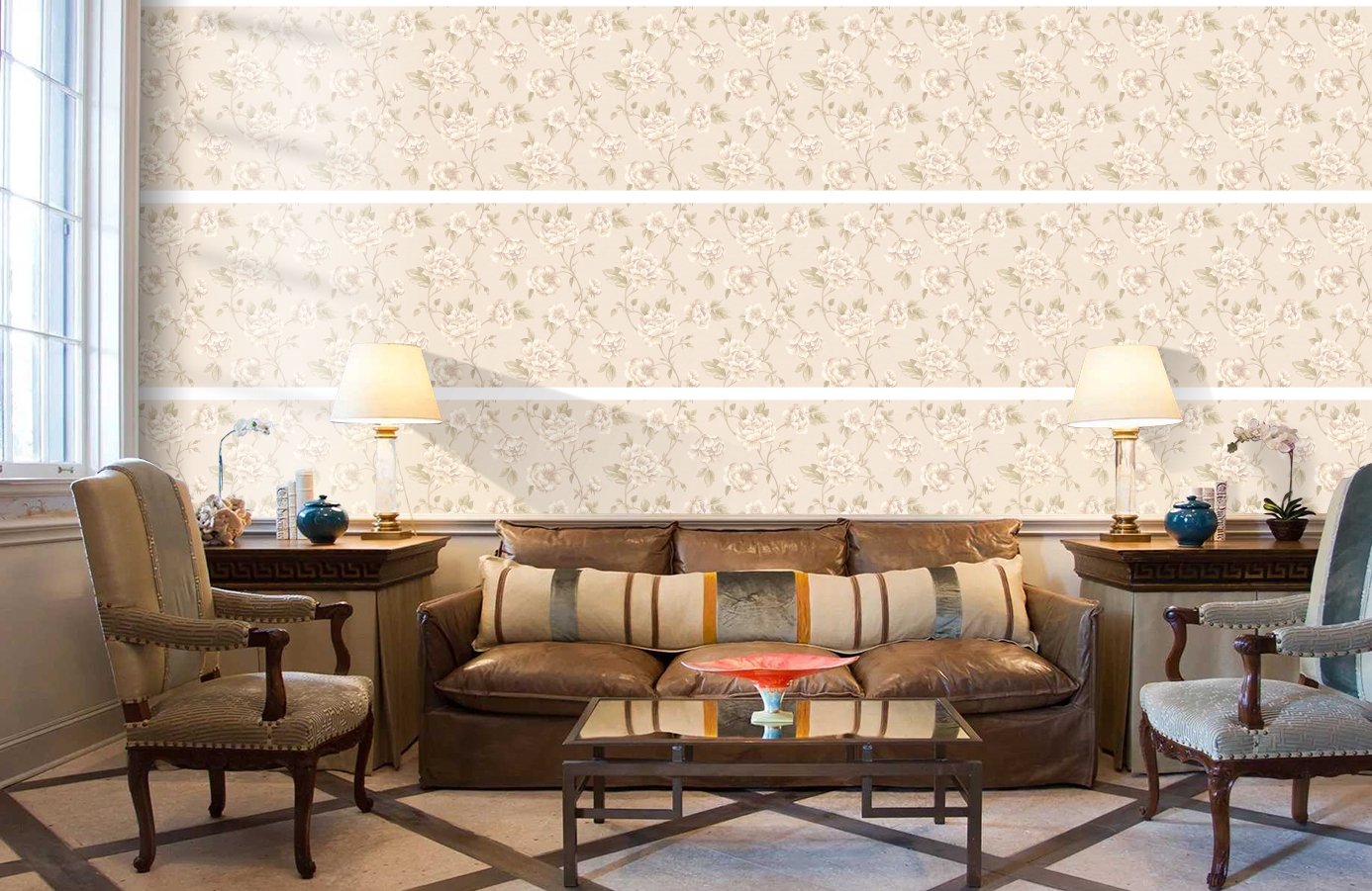 Обои 9029 фото в интерьере кабинета