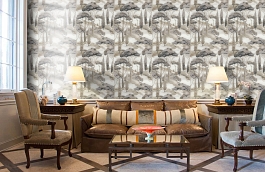 Обои A69201 фото в интерьере кабинета превью