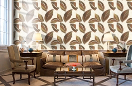 Обои 792010 фото в интерьере кабинета превью