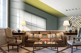 Обои 1607 lev6 812 фото в интерьере кабинета превью