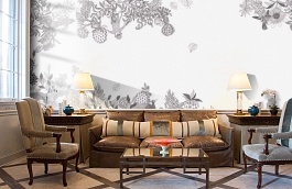 Обои E040704-13 фото в интерьере кабинета превью