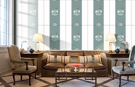 Обои 660400 фото в интерьере кабинета превью