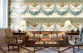 Обои SV61152B фото в интерьере кабинета превью