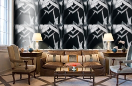 Обои 1331-20 фото в интерьере кабинета превью