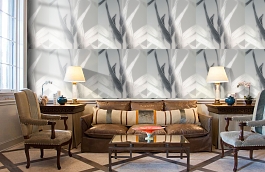 Обои 1331-44 фото в интерьере кабинета превью