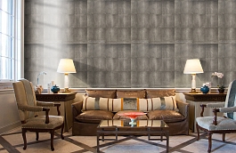 Обои Galuchat Gray GA02 фото в интерьере кабинета превью