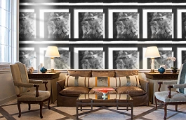 Обои Studio C Neutral фото в интерьере кабинета превью