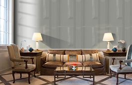 Обои Trianon Charcoal TR01 фото в интерьере кабинета превью