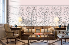 Обои 114-11022 фото в интерьере кабинета превью