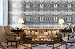 Обои 114-20040 фото в интерьере кабинета превью