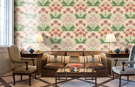 Обои 117-14045 фото в интерьере кабинета превью