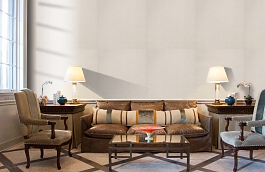 Обои Arles Linen фото в интерьере кабинета превью