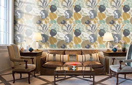 Обои 111490 фото в интерьере кабинета превью