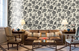 Обои AR31700 фото в интерьере кабинета превью