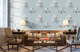 Обои FJ40004 фото в интерьере кабинета превью