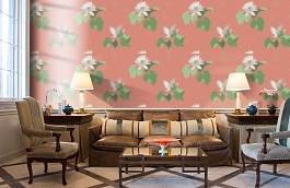 Обои FJ40011 фото в интерьере кабинета превью