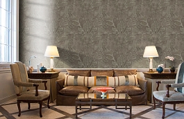 Обои ME81105 фото в интерьере кабинета превью