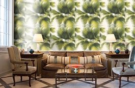 Обои PS40114 фото в интерьере кабинета превью