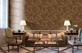 Обои RN60501 фото в интерьере кабинета превью