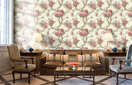 Обои NH20404 фото в интерьере кабинета превью