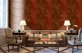 Обои VSN211317 фото в интерьере кабинета превью