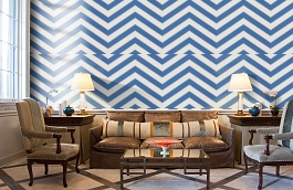 Обои 111302 фото в интерьере кабинета превью