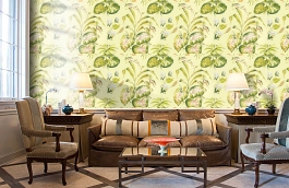 Обои 839-T-1150 фото в интерьере кабинета превью