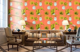 Обои 839-T-1158 фото в интерьере кабинета превью