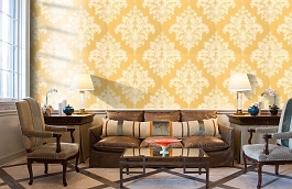 Обои 839-T-2014 фото в интерьере кабинета превью