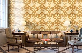 Обои 839-T-2021 фото в интерьере кабинета превью