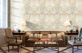 Обои 839-T-2025 фото в интерьере кабинета превью