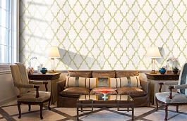 Обои 839-T-2028 фото в интерьере кабинета превью