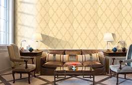 Обои 839-T-2032 фото в интерьере кабинета превью