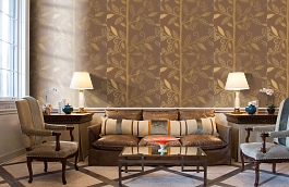 Обои 839-T-2041 фото в интерьере кабинета превью