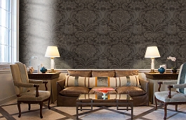 Обои 839-T-2057 фото в интерьере кабинета превью