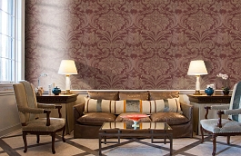 Обои 839-T-2059 фото в интерьере кабинета превью